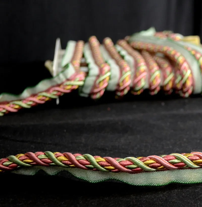 Parisia 401 238 Green Gold Pink Lip Cord Hot