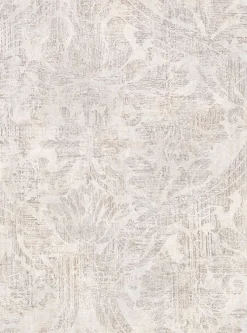 Brewster 2945-2756 Abigail Cream Damask Wallpaper New