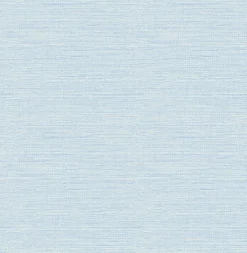 Brewster/ASP 2902-24283 Agave Blue Faux Grasscloth Wallpaper> Damask, Trellis & Geometrics