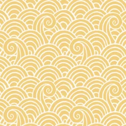 Brewster/ASP 4081-26307 Alorah Yellow Wave Wallpaper