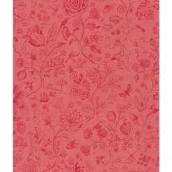 Brewster 375013 Ambroos Red Woodland Wallpaper> Architectural