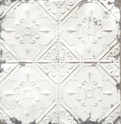 Brewster 2767-22305 Artisan White Tin Ceiling Wallpaper Best