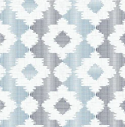 Brewster/ASP 2902-25521 Babylon Blue Abstract Floral Wallpaper> Architectural