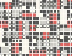 Brewster/ASP 2949-60701 Bantry Red Geometric Wallpaper> Florals