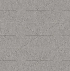 Brewster 2896-25341 Bernice Silver Diamond Geometric Wallpaper Outlet