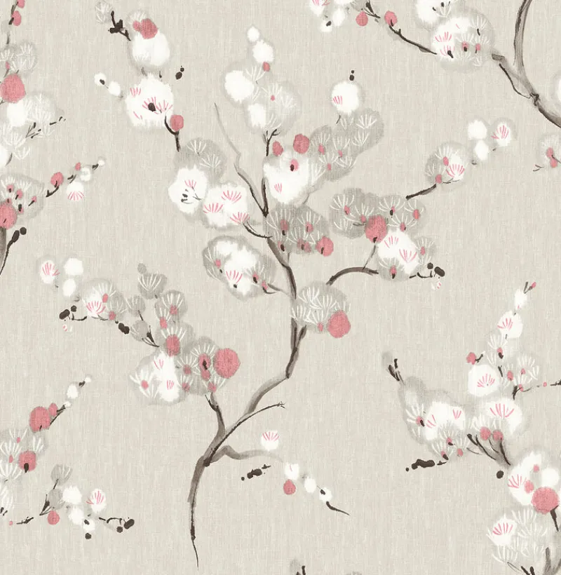 Brewster/ASP 2764-24307 Bliss Coral Blossom Wallpaper> Damask, Trellis & Geometrics