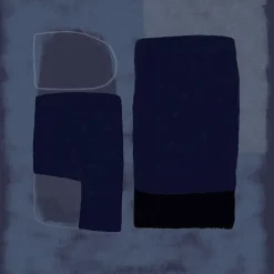 Brewster 395894 Blue Abstract Wall Mural Outlet