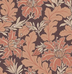 Brewster/ASP 2970-26144 Butterfield Burgundy Floral Wallpaper> Architectural