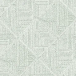Brewster/ASP 2975-26211 Cade Green Geometric Wallpaper> Florals
