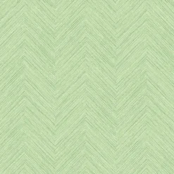 Brewster 3120-13673 Caladesi Green Faux Linen Wallpaper Best