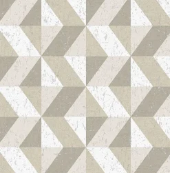 Brewster/ASP 2908-25313 Cerium Neutral Concrete Geometric Wallpaper> Florals