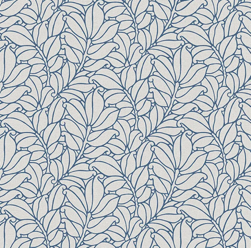Brewster/ASP 2971-86323 Coraline Blue Leaf Wallpaper Discount