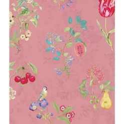 Brewster 375023 Danique Mauve Garden Wallpaper Hot