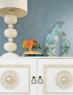 York 5554 Denim Gunny Sack Texture Wallpaper Sale