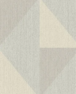 Brewster 395822 Diamond Light Blue Tri-Tone Geometric Wallpaper Sale
