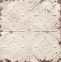 Brewster/ASP 2922-22332 Donahue Off-White Tin Ceiling Wallpaper New