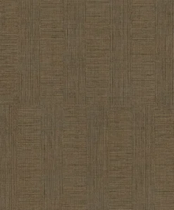 Brewster 4044-38026-2 Eldorado Brown Geometric Wallpaper> Florals