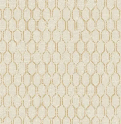 Brewster 2834-25047 Elodie Neutral Geometric Wallpaper