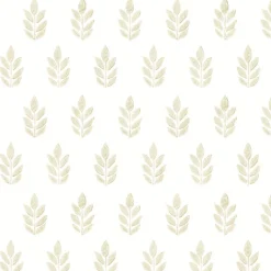 Brewster 3122-11305 Ervic Blue Leaf Block Print Wallpaper> Architectural