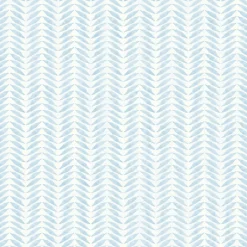 Brewster 3117-12341 Espalier Sky Blue Chevron Stripe Wallpaper Sale