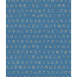 Brewster 375036 Flikker Sapphire Beetle Wallpaper Outlet