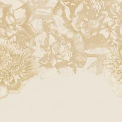 Brewster 307405 Flower Fall Gold Wall Mural> Florals