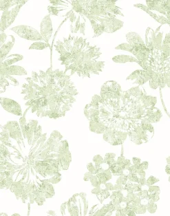 Brewster/ASP 2901-25418 Folia Aqua Floral Wallpaper> Architectural