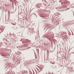 Brewster/ASP 2861-87524 Frolic Magenta Lagoon Wallpaper> Animals & Insects
