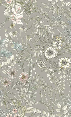 Brewster/ASP 2821-12903 Full Bloom Beige Floral Wallpaper Online