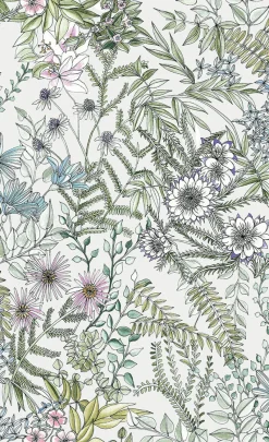 Brewster/ASP 2821-12901 Full Bloom Off-White Floral Wallpaper> Architectural