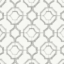 Brewster/ASP 4081-26315 Gallina Charcoal Trellis Wallpaper Outlet
