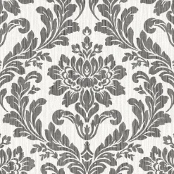 Brewster 4025-82527 Galois Black Damask Wallpaper Best