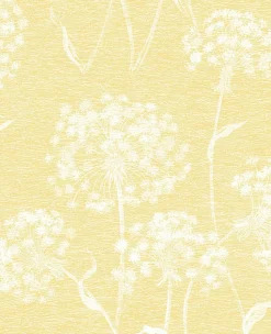 Brewster 2814-24574 Garvey Yellow Dandelion Wallpaper Online