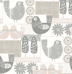 Brewster/ASP 2821-25115 Hennika Light Pink Patchwork Wallpaper Sale