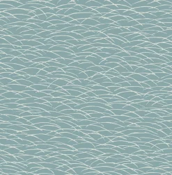 Brewster/ASP 2889-25242 Hono Blue Abstract Wave Wallpaper Best