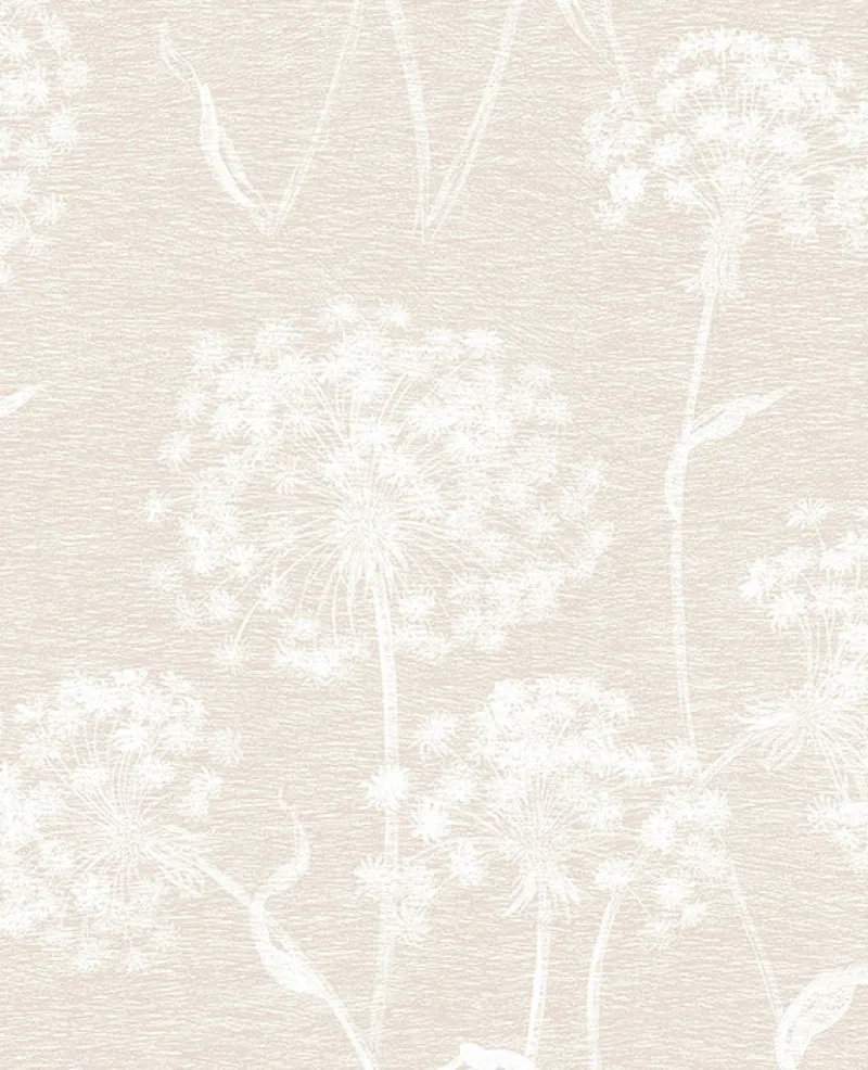 Brewster 2836-24578 Horatio Cream Dandelion Wallpaper