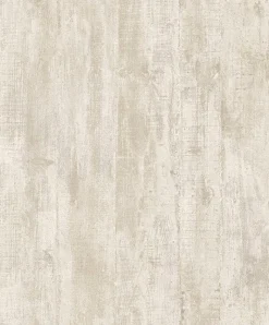 Brewster 4020-68317 Huck Cream Weathered Wood Plank Wallpaper Sale