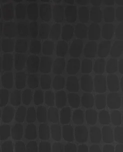Brewster 300563 Hyde Black Graphic Croc Flock Wallpaper Best