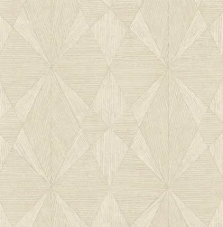 Brewster 2896-25332 Intrinsic Bone Textured Geometric Wallpaper New