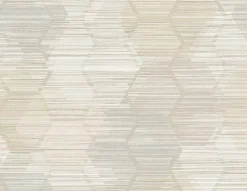 Brewster/ASP 2949-60507 Jabari Beige Geometric Faux Grasscloth Wallpaper Sale