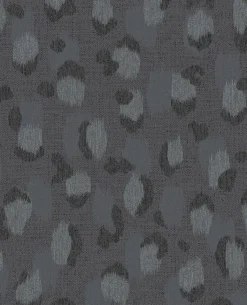 Brewster 300545 Javan Black Leopard Wallpaper> Animals & Insects