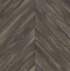 Brewster/ASP 2922-24008 Jed Dark Brown Parquet Wallpaper> Damask, Trellis & Geometrics