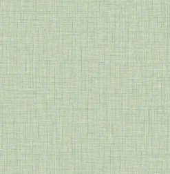 Brewster/ASP 2969-25874 Jocelyn Green Faux Fabric Wallpaper Clearance