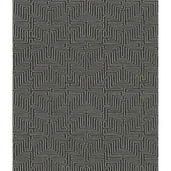 Brewster 376067 Kairo Espresso Texture Wallpaper> Florals