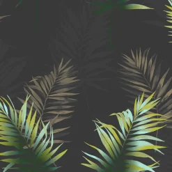 Brewster 2766-42027 Kalani Multicolor Fronds Wallpaper> Architectural
