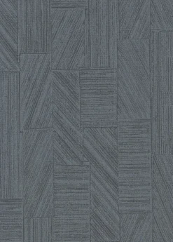 Brewster 2830-2757 Kensho Charcoal Parquet Wood Wallpaper
