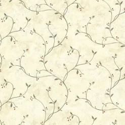 Brewster 3123-09154 Kurt Beige Tin Star Trail Wallpaper> Country