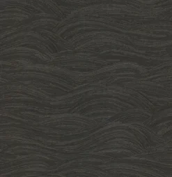 Brewster/ASP 2971-86363 Leith Black Zen Waves Wallpaper> Florals