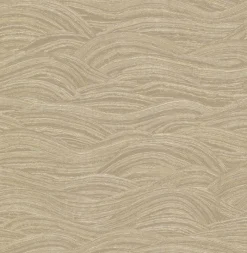 Brewster/ASP 2971-86364 Leith Gold Zen Waves Wallpaper> Florals