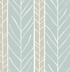 Brewster/ASP 2903-25820 Lottie Slate Stripe Wallpaper> Damask, Trellis & Geometrics
